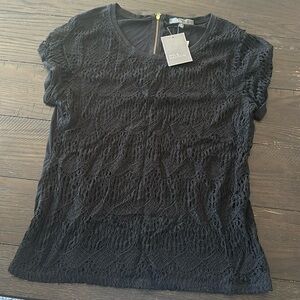 Women’s lace, detailed blouse